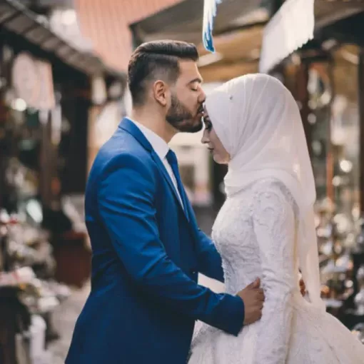 Romantic pre-wedding shoot in Dubai — by wedding photographer in Dubai.